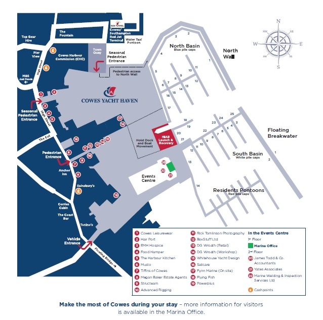 cowes yacht haven parking